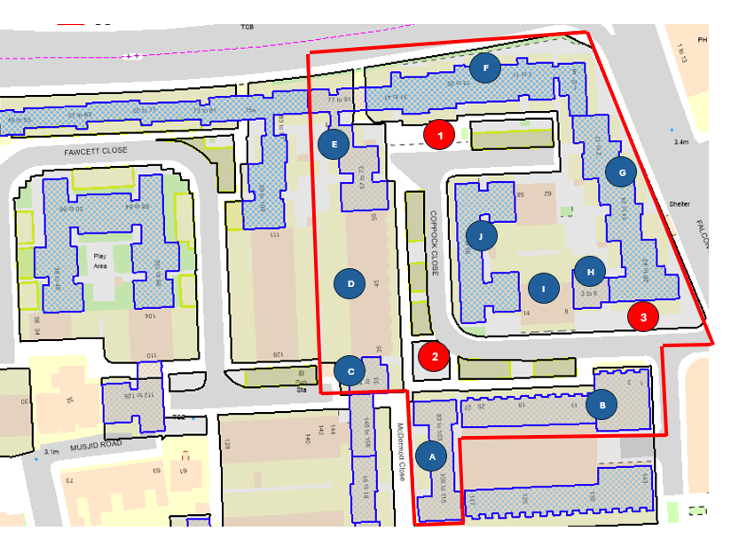 Bin Trial Locations